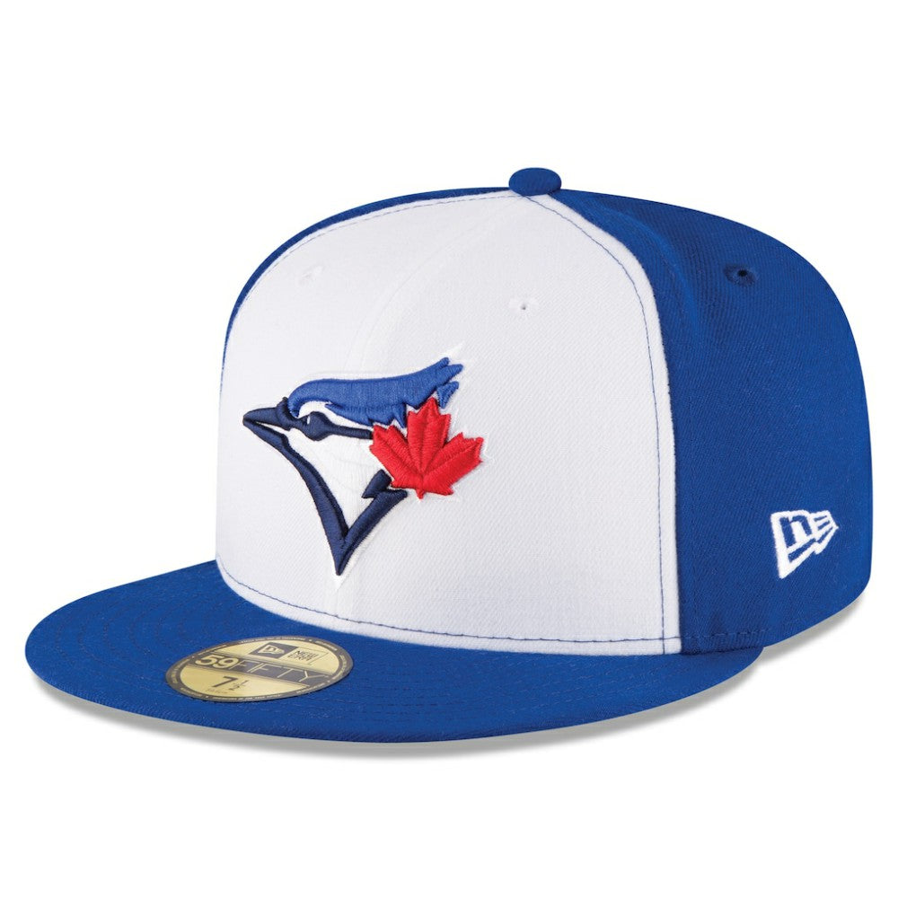 Toronto Blue Jays New Era 2017 Authentic Collection On-Field 59FIFTY Fitted Hat - White/Royal - New Era Discount