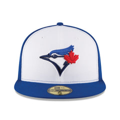 Toronto Blue Jays New Era 2017 Authentic Collection On-Field 59FIFTY Fitted Hat - White/Royal - New Era Discount