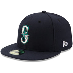 Seattle Mariners New Era Authentic Collection On Field 59FIFTY Fitted Hat - Navy - New Era on Sale