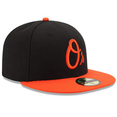 Baltimore Orioles New Era Alternate Authentic Collection On Field 59FIFTY Performance Fitted Hat - Black/Orange - New Era on Sale