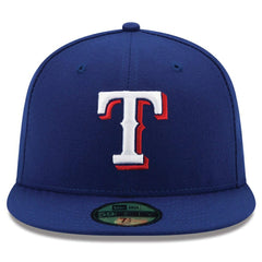 Texas Rangers New Era Game Authentic Collection On-Field 59FIFTY Fitted Hat - Royal - New Era Online