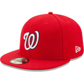 Washington Nationals New Era Game Authentic Collection On-Field 59FIFTY Fitted Hat - Red - New Era Online