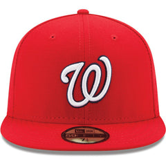 Washington Nationals New Era Game Authentic Collection On-Field 59FIFTY Fitted Hat - Red - New Era Online