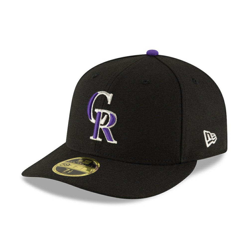 Colorado Rockies New Era Game Authentic Collection On-Field Low Profile 59FIFTY Fitted Hat - Black - New Era Sale