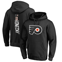 Travis Konecny Philadelphia Flyers Backer Pullover Hoodie - Black - NHL 2688643