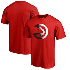 Atlanta Hawks Gradient Logo T-Shirt Red