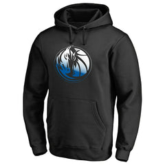 Dallas Mavericks Gradient Logo Pullover Hoodie Black