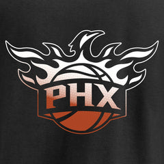 Phoenix Suns Gradient Logo Long Sleeve T-Shirt Black