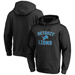 Detroit Lions Victory Arch Pullover Hoodie Black