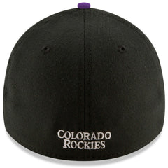 Colorado Rockies New Era Game Team Classic 39THIRTY Flex Hat - Black - New Era Lifestyle