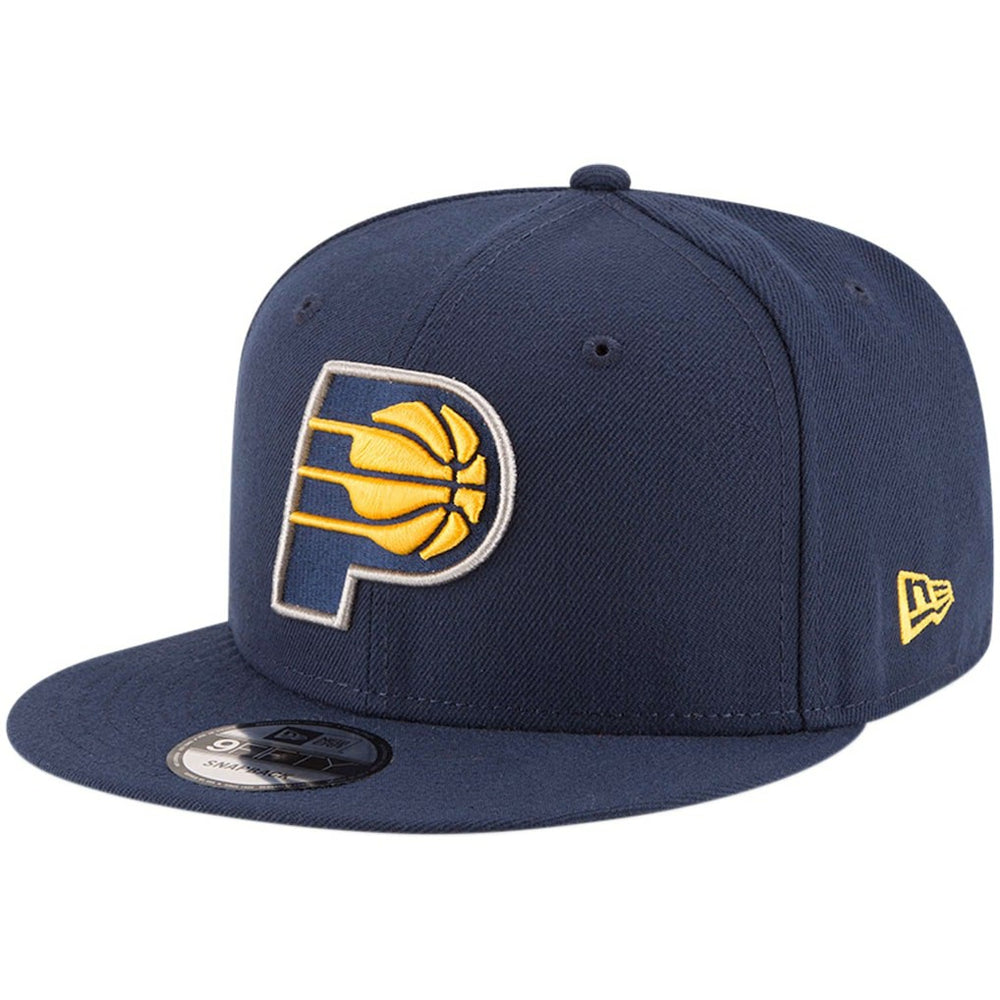 Indiana Pacers Team Color 9FIFTY Snapback Hat Navy | New Era Near Me