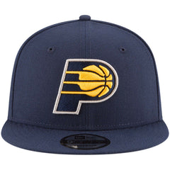 Indiana Pacers Team Color 9FIFTY Snapback Hat Navy | New Era Near Me