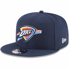 Oklahoma City Thunder Team Color 9FIFTY Snapback Hat Navy | New Era outlet
