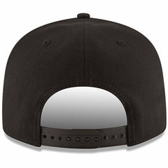 Atlanta Hawks Black & White Logo 9FIFTY Adjustable Snapback Hat Black | New Era Lifestyle