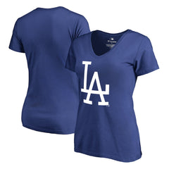 Los Angeles Dodgers Women's Cooperstown Collection Forbes T-Shirt - Royal - MLB Lifestyle