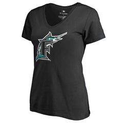 Miami Marlins Women's Cooperstown Collection Forbes T-Shirt - Black - MLB Online