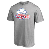 Texas Rangers Cooperstown Collection Forbes T-Shirt - Ash - MLB Discount