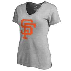 San Francisco Giants Women's Cooperstown Collection Forbes T-Shirt - Ash - MLB Lifestyle
