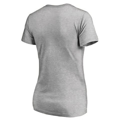 Chicago White Sox Women's Core Wahconah V-Neck T-Shirt - Heather Gray - MLB Discount