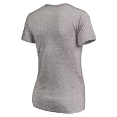 Philadelphia Phillies Women's Core Wahconah V-Neck T-Shirt - Heather Gray - MLB on Sale