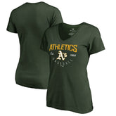 Athletics Women's Live For It T-Shirt - Green - MLB on Sale