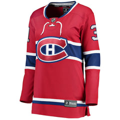 Carey Price Montreal Canadiens Fanatics Women's Home Breakaway Jersey - Red - NHL 2743066