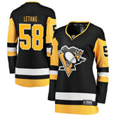 Kris Letang Pittsburgh Penguins Fanatics Women's Home Breakaway Jersey - Black - NHL 2743075