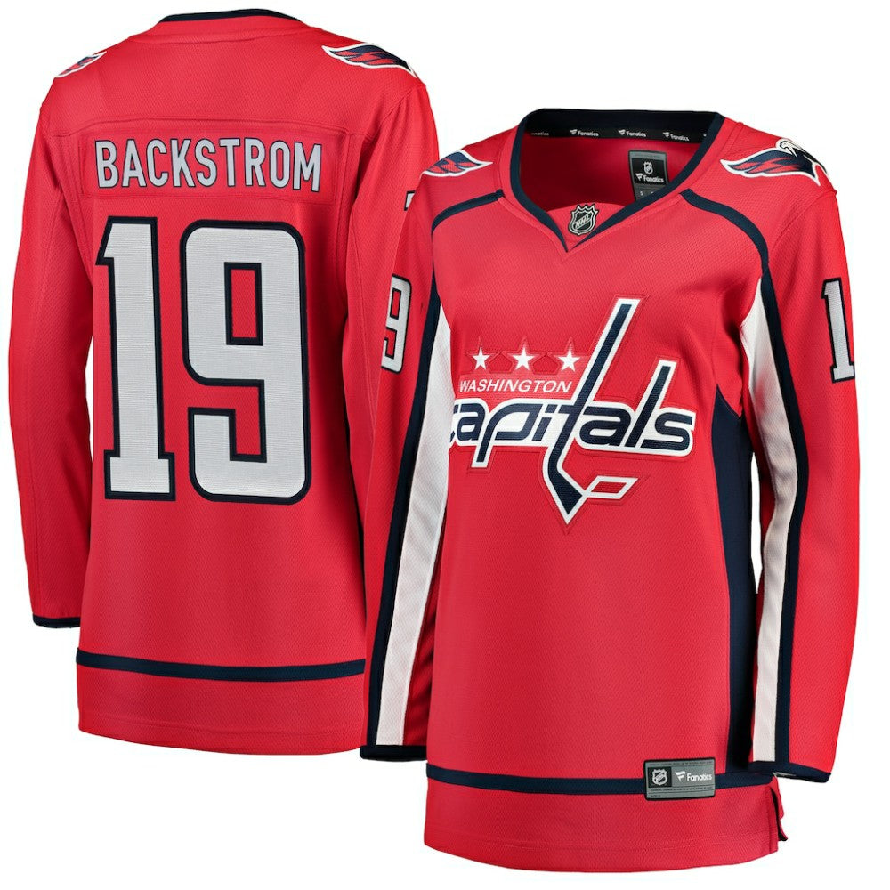 Nicklas Backstrom Washington Capitals Fanatics Women's Home Breakaway Jersey - Red - NHL 2743084