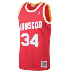Hakeem Olajuwon Houston Rockets 1993/94 Hardwood Classics Swingman Jersey Red | Mitchell & Ness outlet
