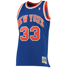 Patrick Ewing New York Knicks 1991/92 Hardwood Classics Swingman Jersey Blue | Mitchell & Ness discount