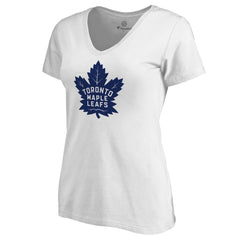 Toronto Maple Leafs Women's Primary Logo T-Shirt - White - NHL 2770419