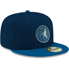 Minnesota Timberwolves Team Color 2Tone 59FIFTY Fitted Hat Navy | New Era Near Me