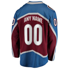 Colorado Avalanche Fanatics Home Breakaway Custom Jersey - Maroon - NHL 2791494