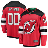 New Jersey Devils Fanatics Home Breakaway Custom Jersey - Red - NHL 2791504