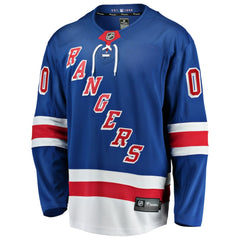 New York Rangers Fanatics Home Breakaway Custom Jersey - Blue - NHL 2791506