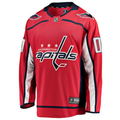Washington Capitals Fanatics Home Breakaway Custom Jersey - Red - NHL 2791516