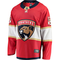 Florida Panthers Fanatics Breakaway Home Jersey - Red - NHL 2793233