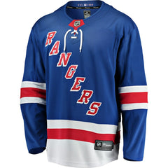 New York Rangers Fanatics Breakaway Home Jersey - Blue - NHL 2793240
