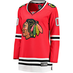 Chicago Blackhawks Fanatics Women's Home Breakaway Custom Jersey - Red - NHL 2793368
