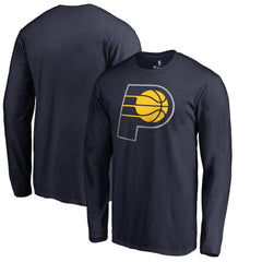 Indiana Pacers Primary Logo Long Sleeve T-Shirt Navy