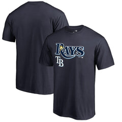 Tampa Bay Rays Team Lockup T-Shirt - Navy - MLB Sale