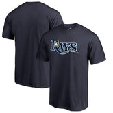 Tampa Bay Rays Team Wordmark T-Shirt - Navy - MLB on Sale