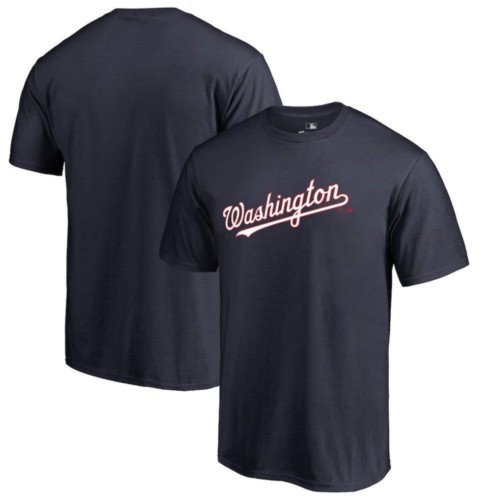Washington Nationals Team Wordmark T-Shirt - Navy - MLB Online