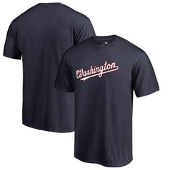 Washington Nationals Team Wordmark T-Shirt - Navy - MLB Online
