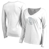 Chicago Blackhawks Women's White Out Long Sleeve T-Shirt - White - NHL 2799840
