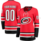 Carolina Hurricanes Fanatics Women's Alternate Breakaway Custom Jersey - Red - NHL 2802554