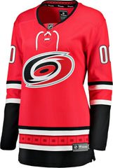 Carolina Hurricanes Fanatics Women's Alternate Breakaway Custom Jersey - Red - NHL 2802554