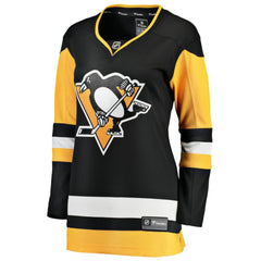 Pittsburgh Penguins Fanatics Women's Home Breakaway Jersey - Black - NHL 2819174