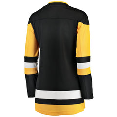 Pittsburgh Penguins Fanatics Women's Home Breakaway Jersey - Black - NHL 2819174