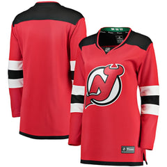 New Jersey Devils Fanatics Women's Home Breakaway Jersey - Red - NHL 2819850